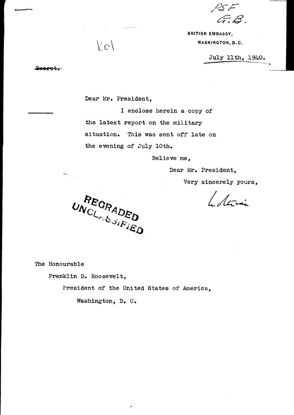 [a308k01.jpg] - Cover Letter Lotian-->FDR  7/11/40