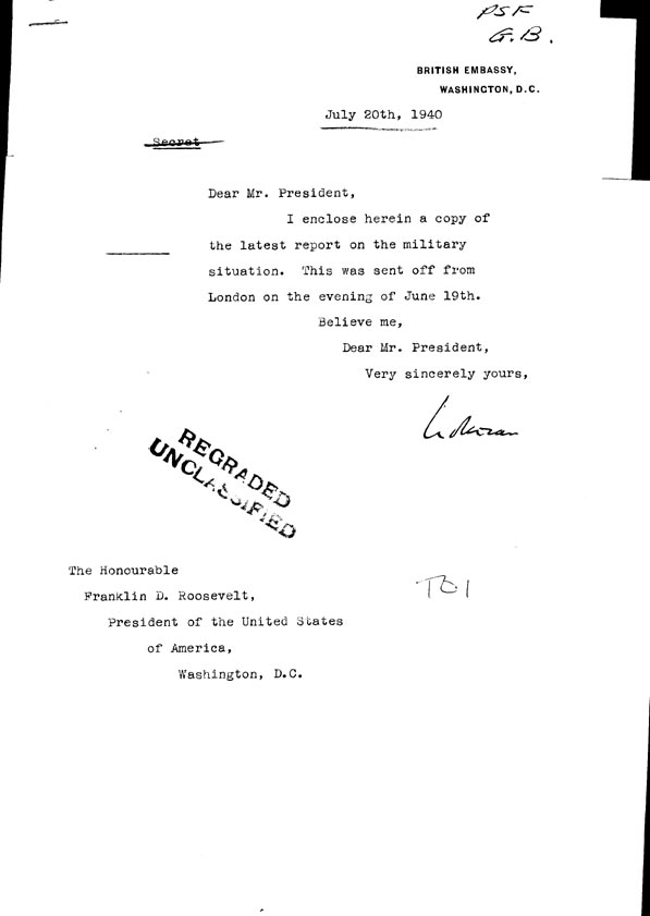 [a308t01.jpg] - Cover Letter Lothian-->FDR  7/20/40
