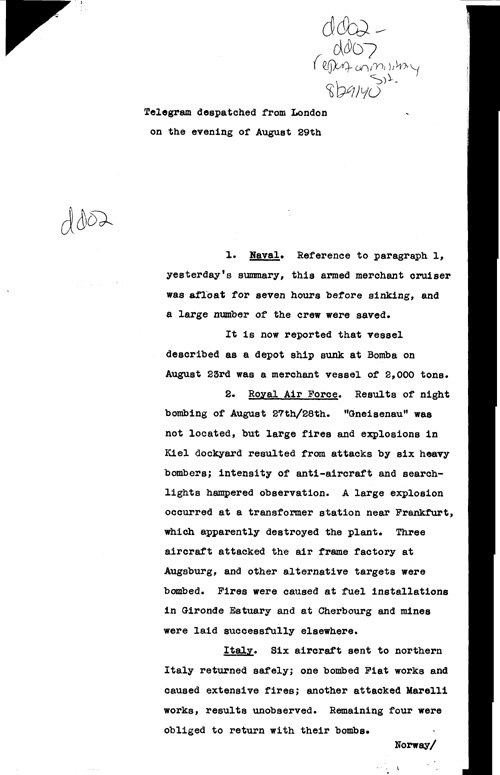 [a309dd02.jpg] - Report on military situation 8/29/40