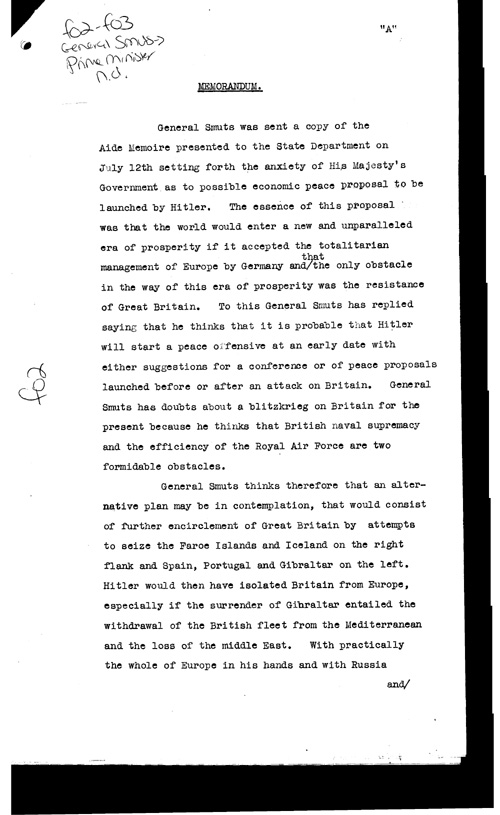 [a309f02.jpg] - General Smuts-->Prime Minister n.d.