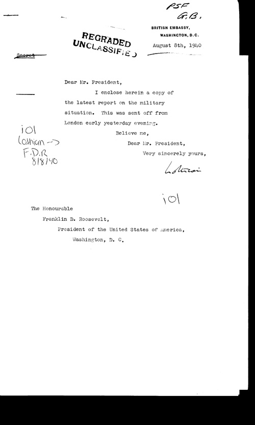 [a309i01.jpg] - Lothian-->F.D.R. 8/8/40