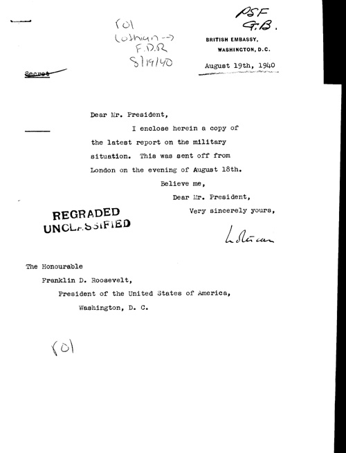[a309r01.jpg] - Lothian-->F.D.R. 8/19/40