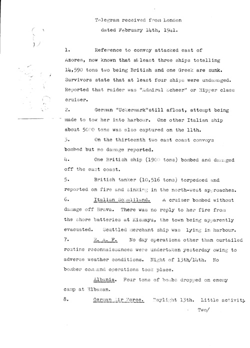 [a317o02.jpg] - Report on military situation 2/14/41