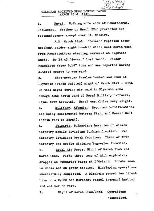 [a318v02.jpg] - Report on military situation3/23/41