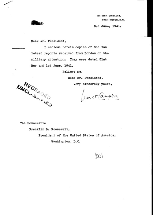 [a321b01.jpg] - Cover letter; illegible-->FDR 6/3/41
