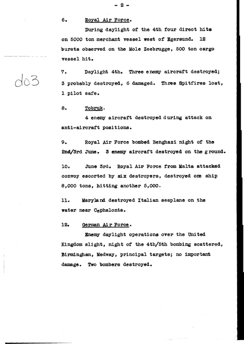 [a321d03.jpg] - Cover letter; Halifax-->FDR 6/7/41