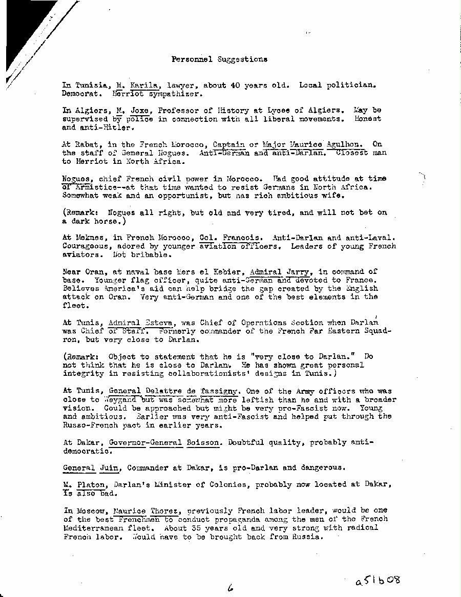 [a51b08.jpg] - Memorandum, G.C. Marshall-->President-Jan 9, 1942