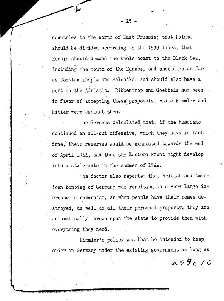 [a54c16.jpg] - Memorandum, Donovan-->President-March 20,1944