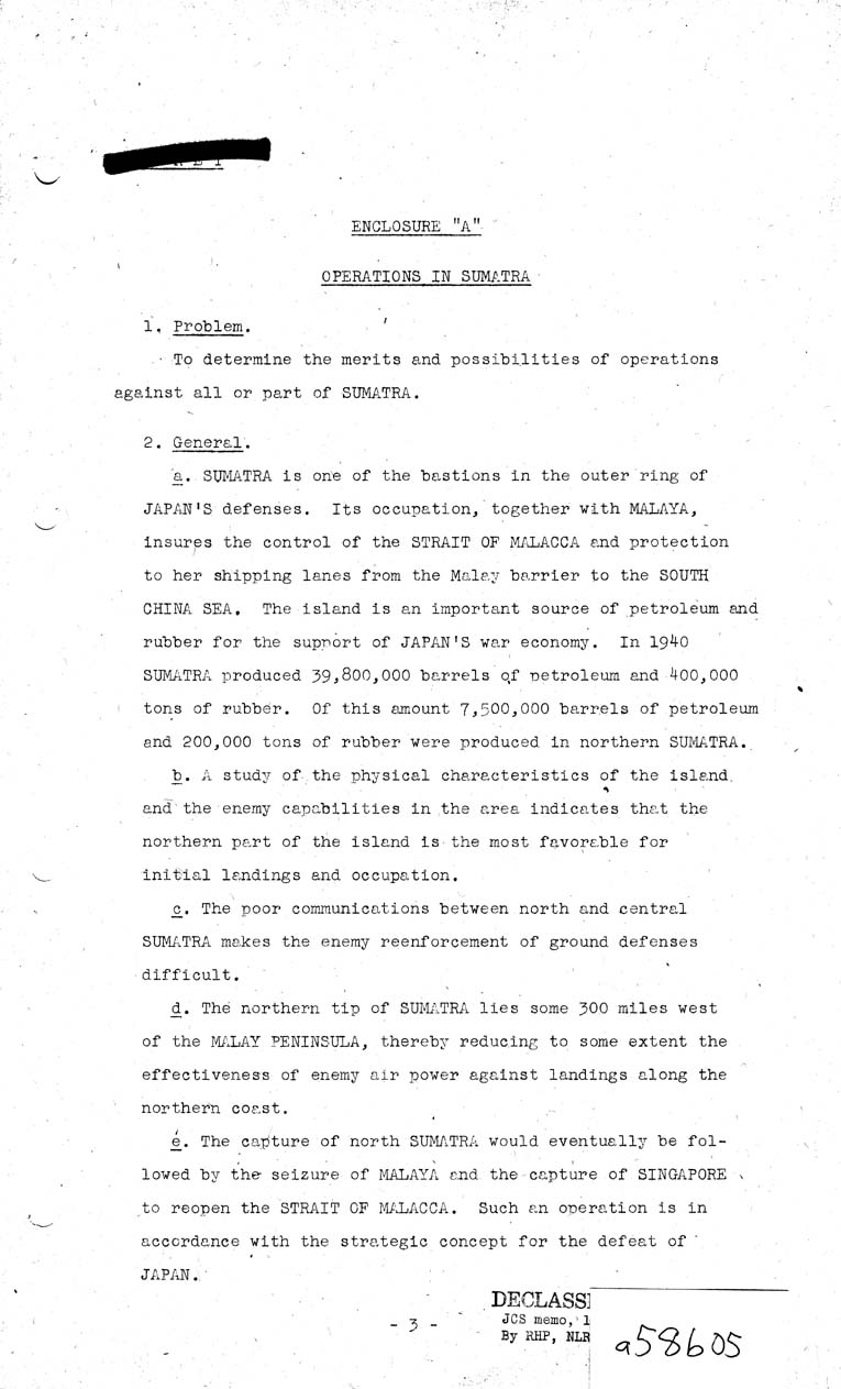 [a58b05.jpg] - Operations in Sumatra