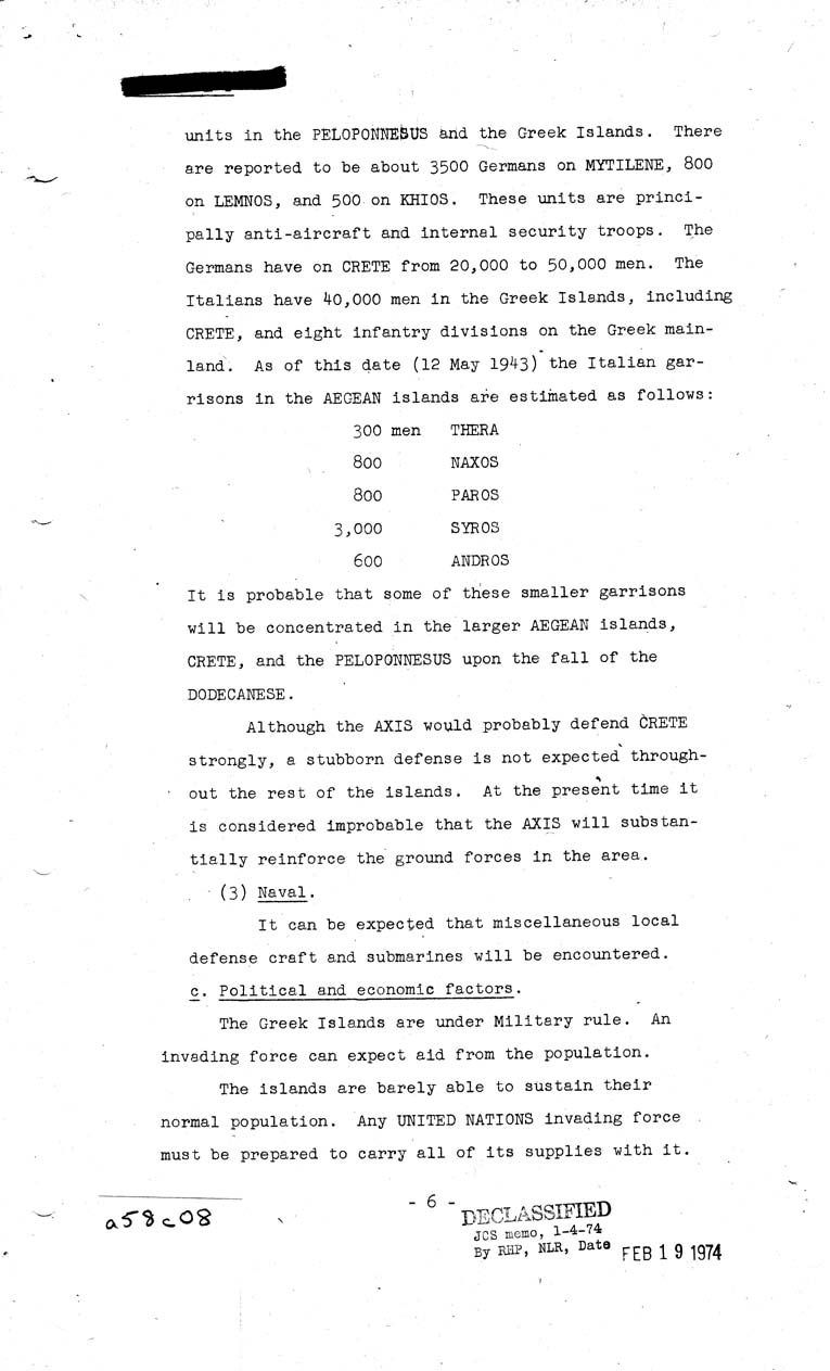 [a58c08.jpg] - Seizure of the Dodecanese