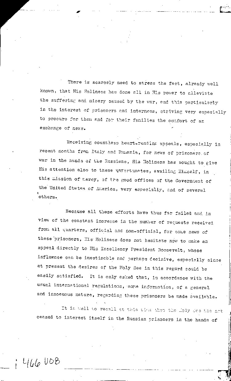 [a466v08.jpg] - note regarding Holy See 9/26/42