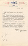Letter from Cecil Peterson to Eleanor Roosevelt, May 23, 1943.