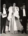 Photo of Eleanor Roosevelt arriving at the
Shoreham Hotel.