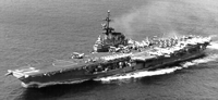 Photo of the USS Franklin
Roosevelt
