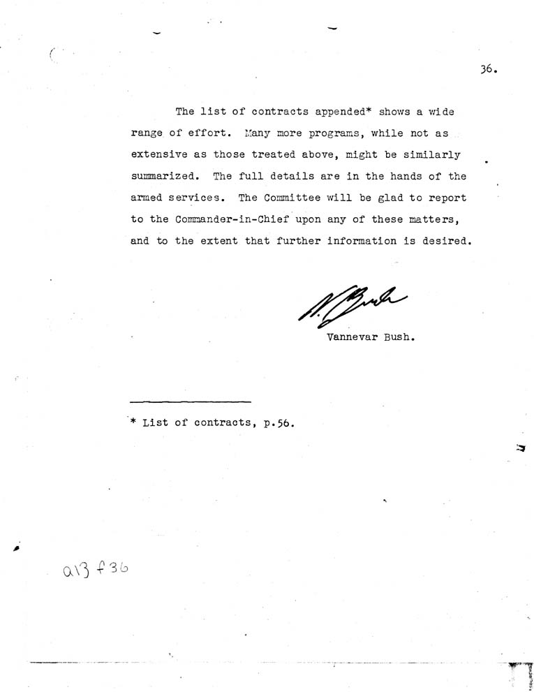 [a13f36.jpg] - Report of the National Defense Research Committee-6/27/40-6/28/42