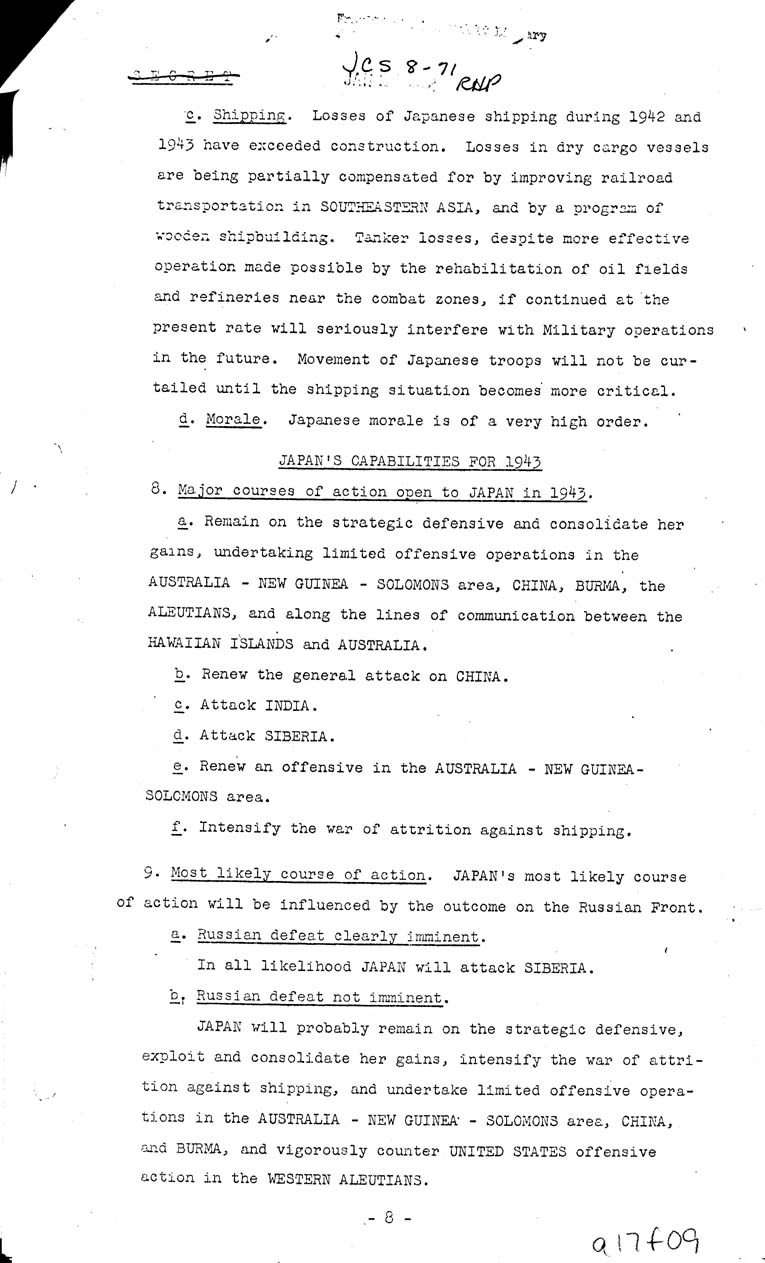 [a17f09.jpg] - Global Estimate of the Situation 1943-44