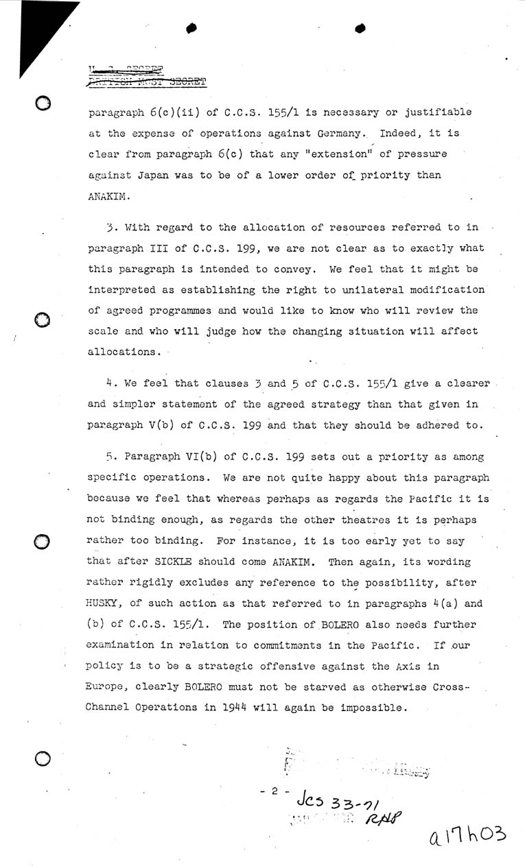 [a17h03.jpg] - Survey of Present Strategic Situation 4/13/43