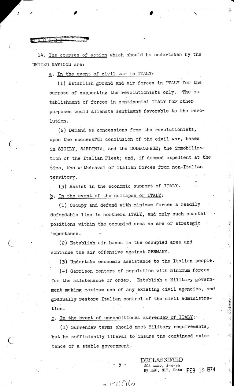 [a17i06.jpg] - Collapse or unconditional surrender of Italy 5/11/43