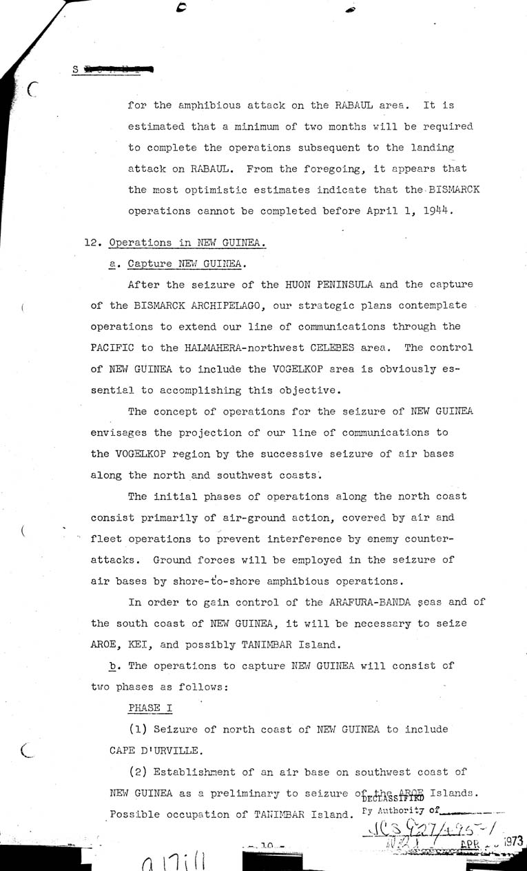 [a17j11.jpg] - Operations in the Pacific and Far East 1943-44 5/12/43