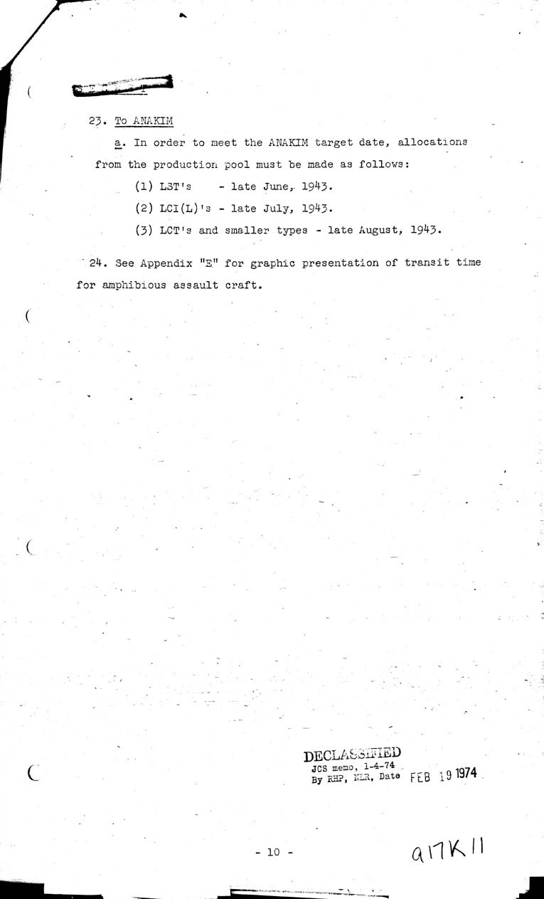 [a17k11.jpg] - Mobility and Utilization of Amphibious Assault Craft 5/15/43