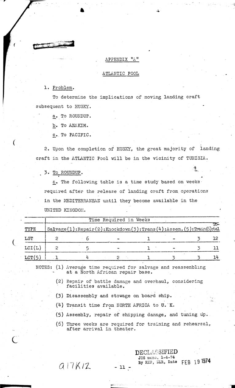 [a17k12.jpg] - Mobility and Utilization of Amphibious Assault Craft 5/15/43