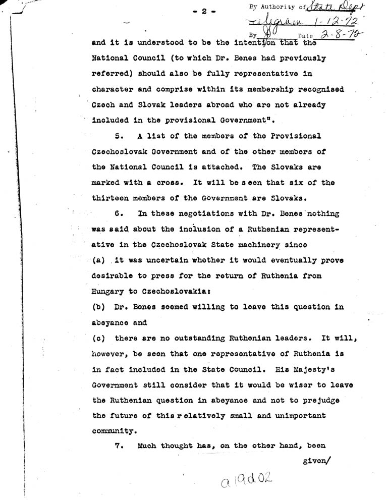 [a19d02.jpg] - Memorandum for FDR-7/1/41