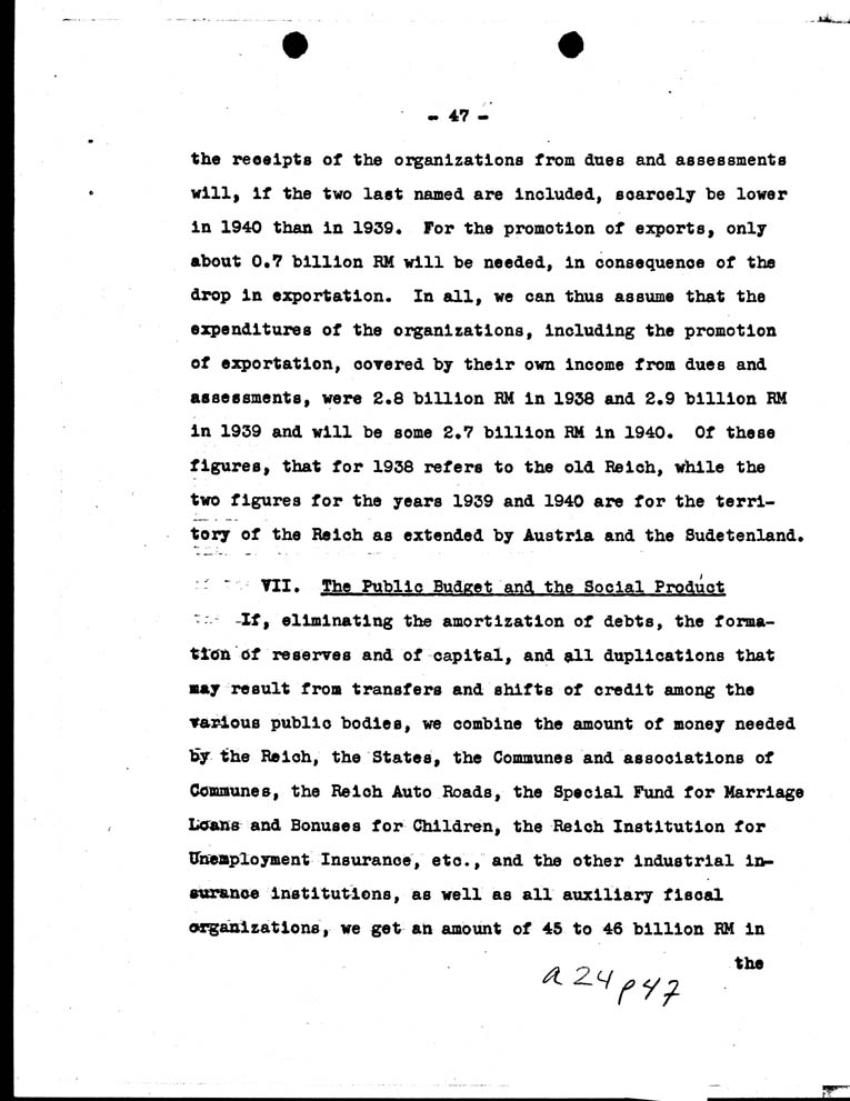 [a24p47.jpg] - Memorandum for the President- Jan. 24, 1941