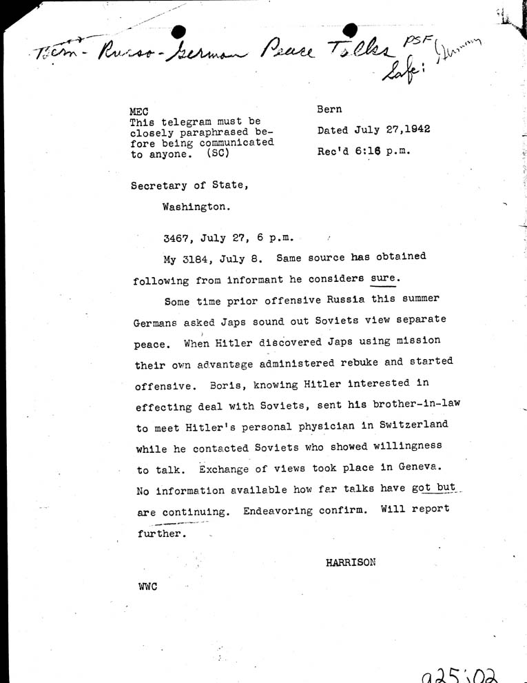 [a25j02.jpg] - Harrison to FDR 7/28/42