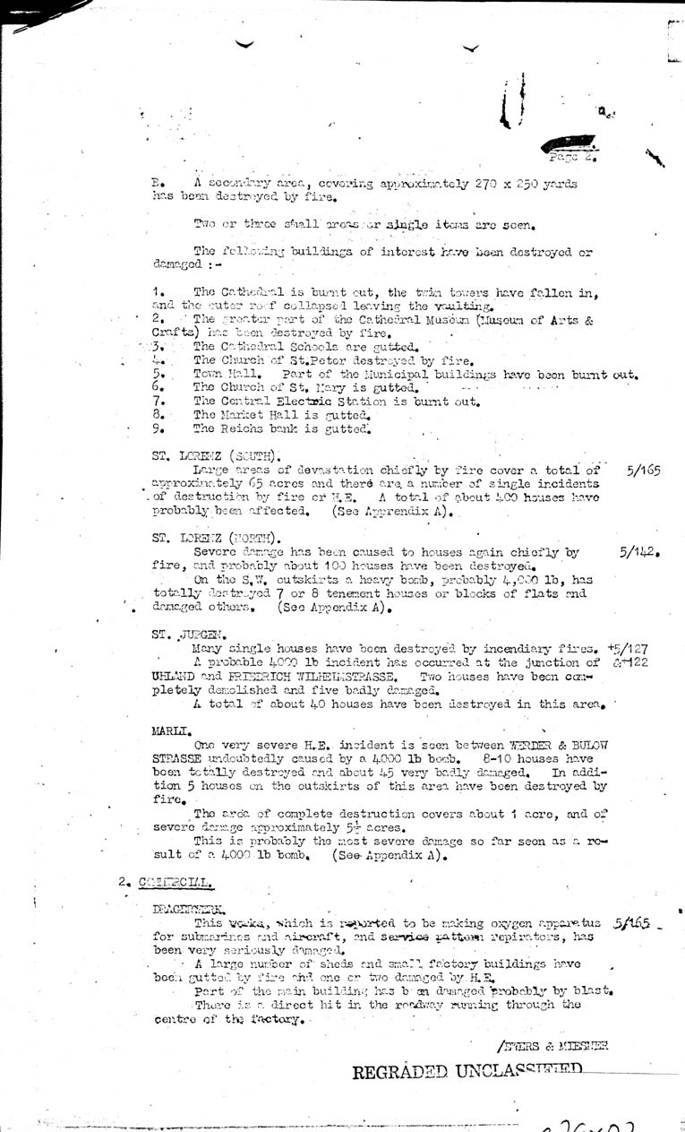 [a26x02.jpg] - Detailed Interpretation Report No. K. 1297     4/12/42