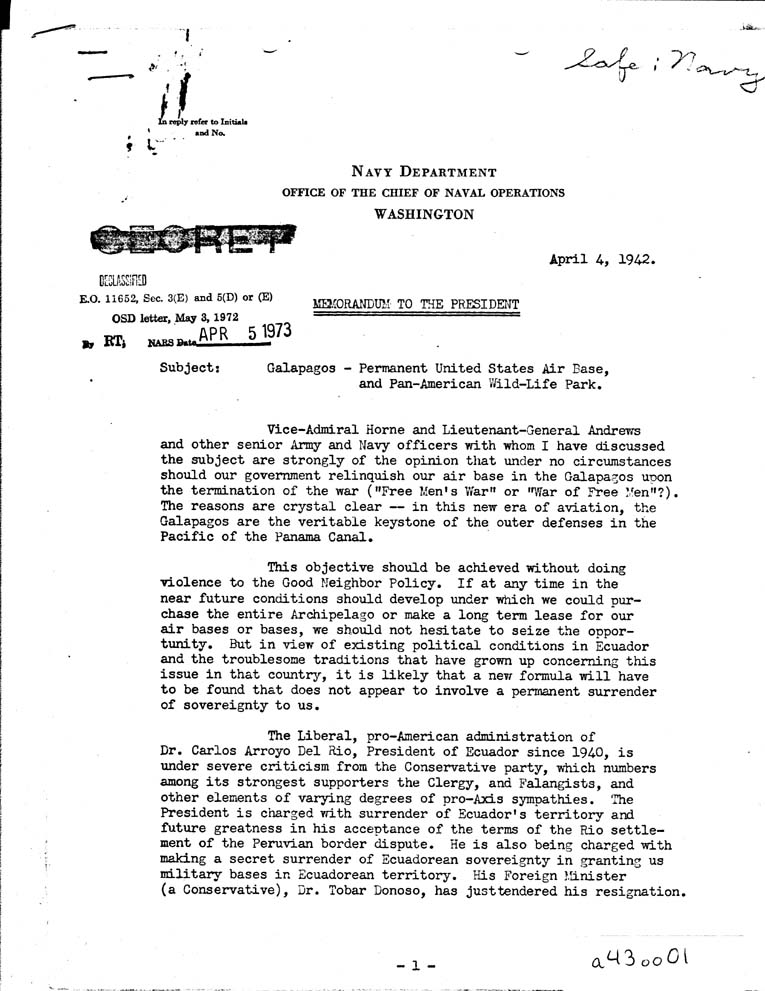 [a43oo01.jpg] - Paul F. Foster-->President-April 4, 1942