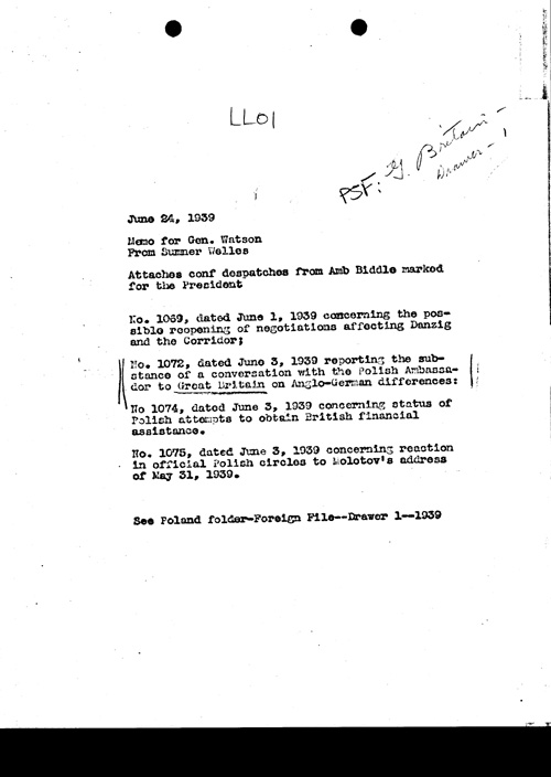 [a304ll01.jpg] - Welles memo for Watson 6/24/39