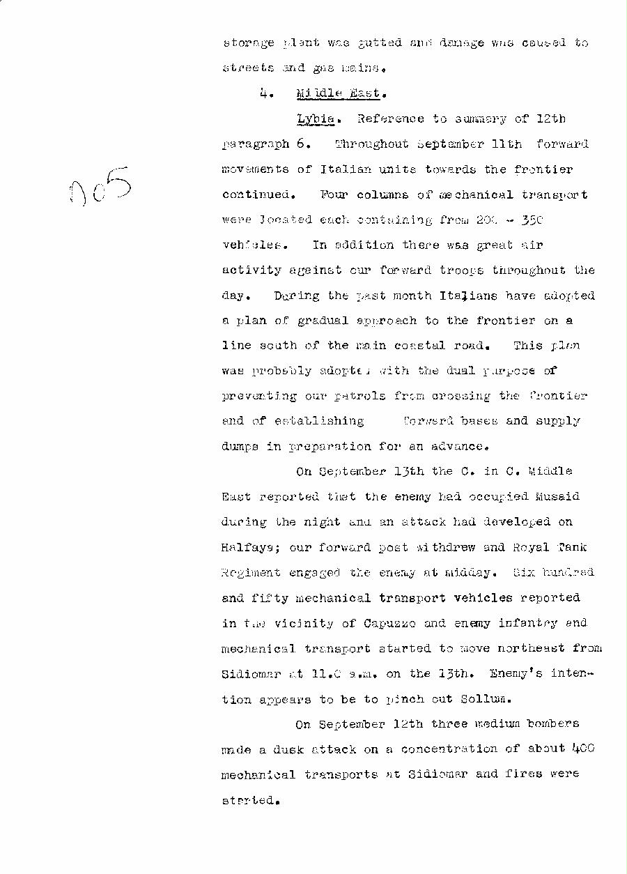 [a310n05.jpg] - Telegram dispatched from London re:military situation. 9/14/40 - Page 4