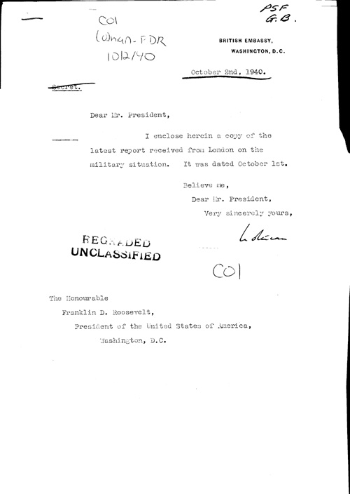 [a312c01.jpg] - Lothian-->F.D.R. 10/2/40