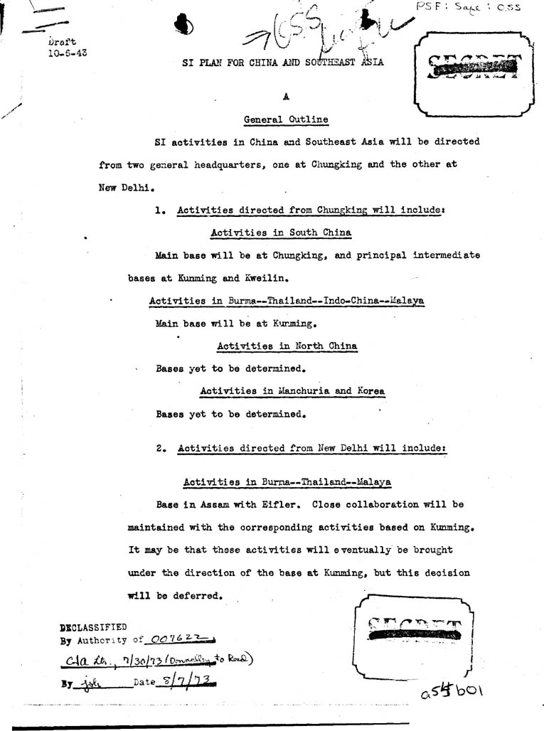 [a54b01.jpg] - Si Plan for China and Southeast Asia-10/6/43