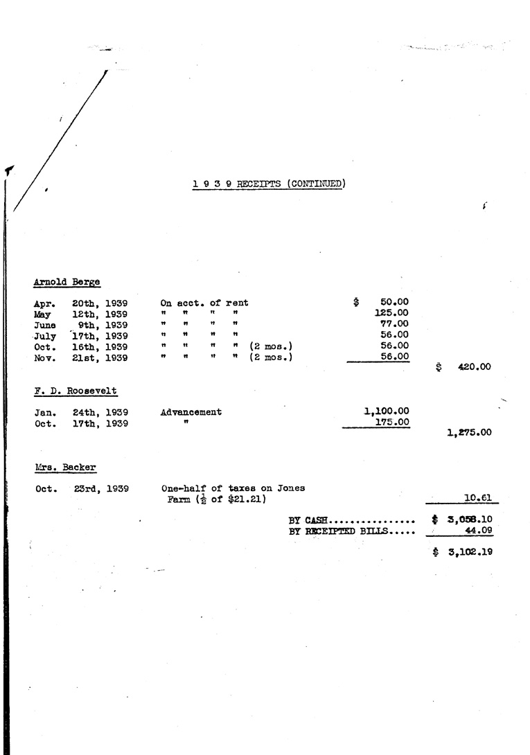 [a909bb02.jpg] - Receipts of 1939
