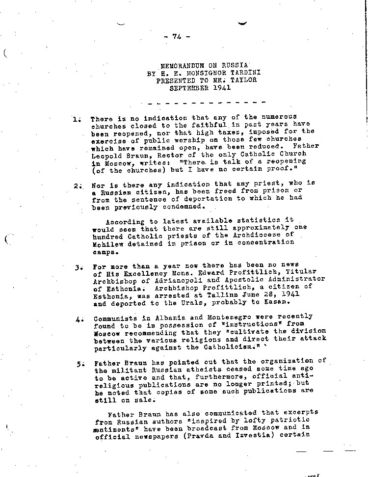 [a467aa01.jpg] - Memorandum on Russia