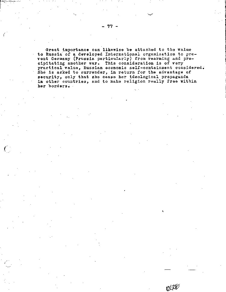 [a467ab02.jpg] - Informal Memorandum of Myro Taylor 9/42
