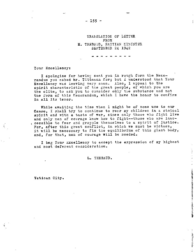 [a467bc01.jpg] - Translation of Letter from M. Thebaud 9/24/42