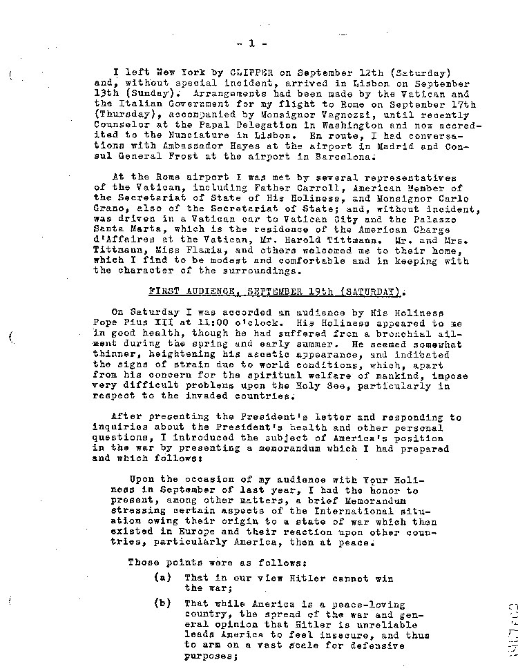 [a467e02.jpg] - Summary of Coversations Between Pope and Taylor, 9/19, 22, 26, 1942