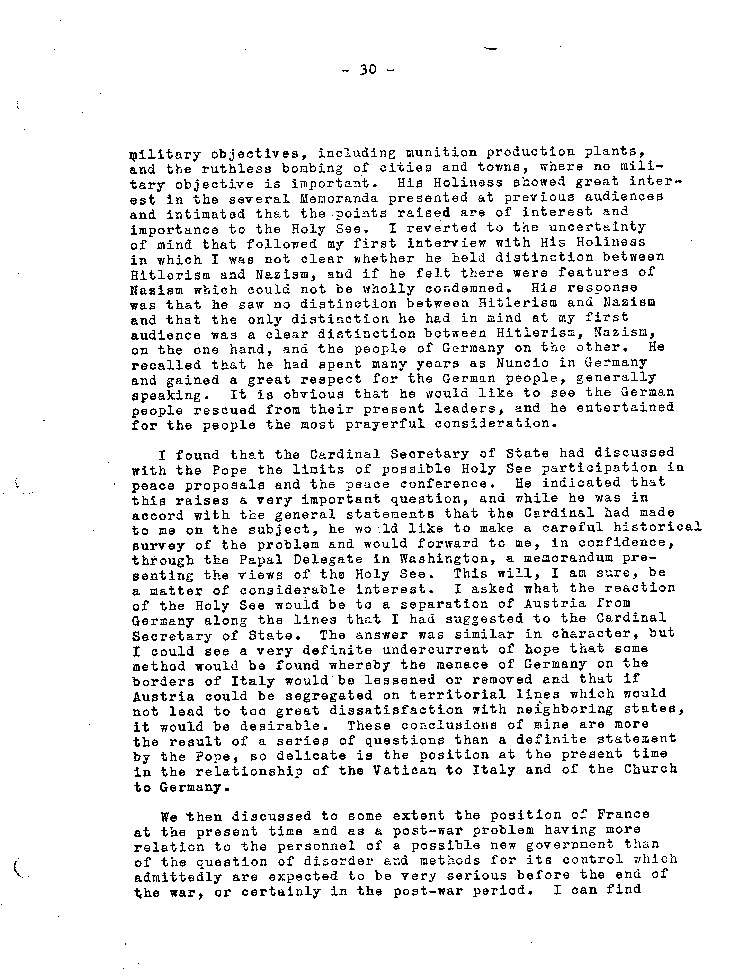 [a467m02.jpg] - Memorandum of Pope 9/26/42