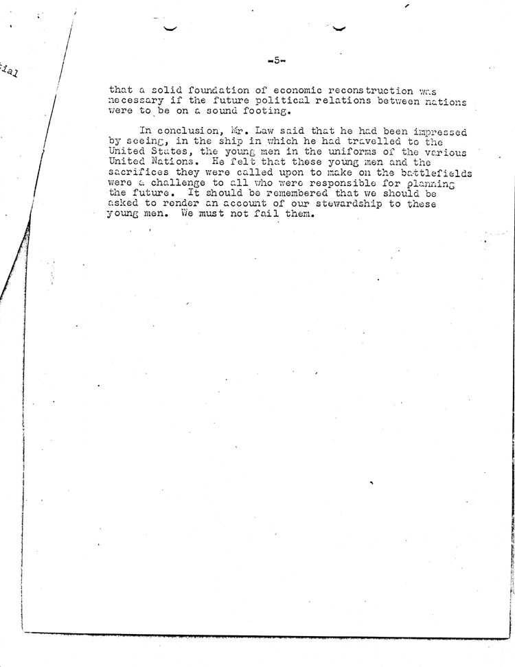 [a468ae05.jpg] - Informal Economic Discussions 9/20/43