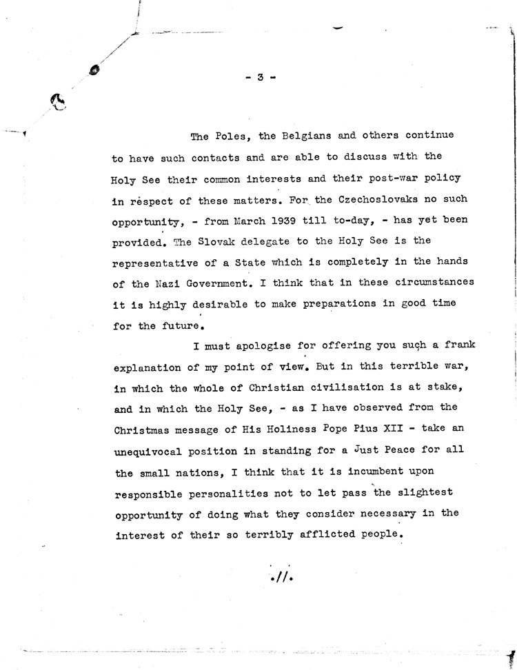 [a468h04.jpg] - Memorandum: FDR --> Myron Taylor 5/31/43