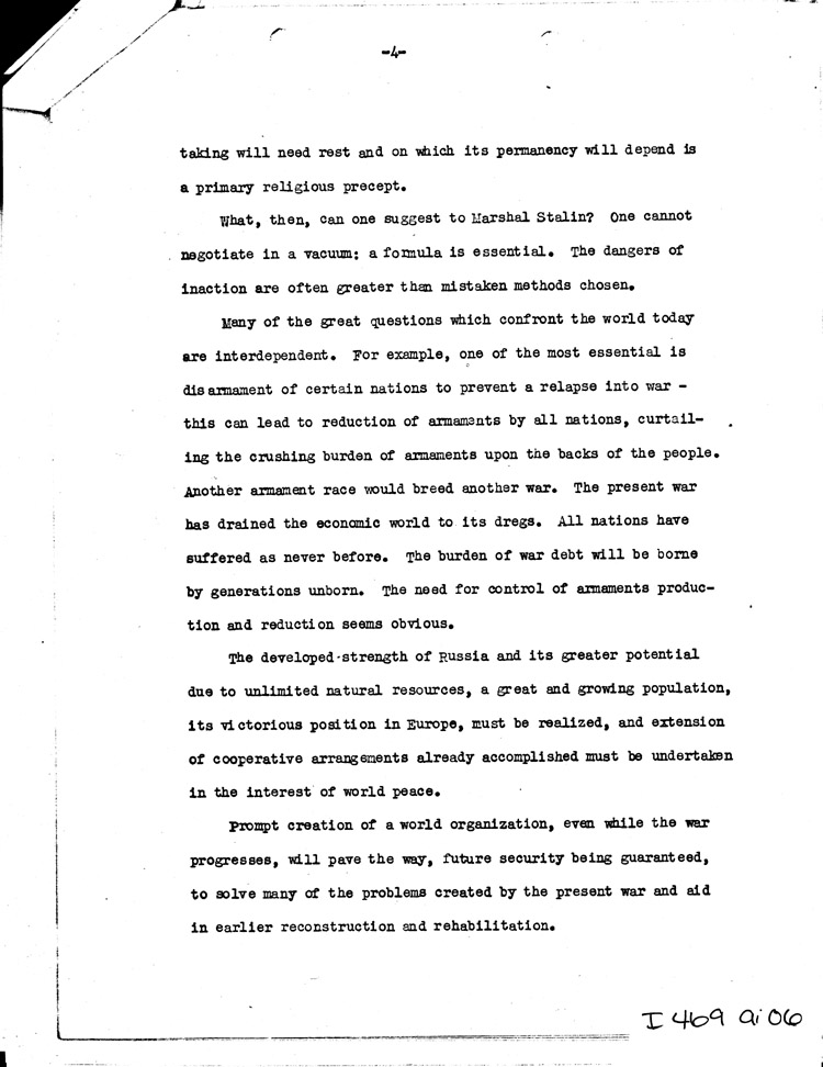 [a469ai06.jpg] - Memo: Hull --> FDR                    6/29/44