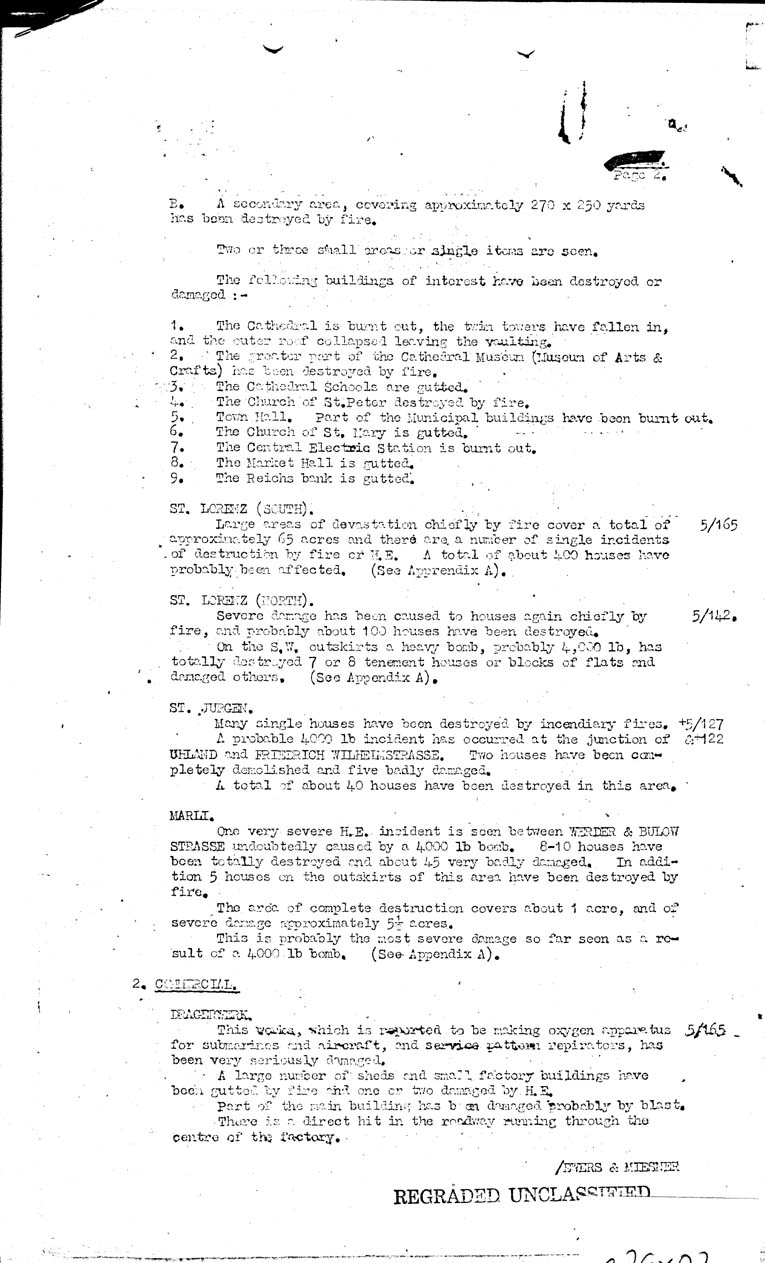 [a26x02.jpg] - Detailed Interpretation Report No. K. 1297     4/12/42