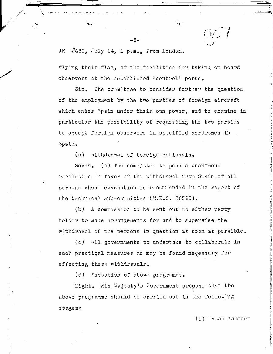 [a303g07.jpg] - British Govt. Soln. to the deadlock in the Non-Intervention Committee - Proposal 7/14/37 Page 6