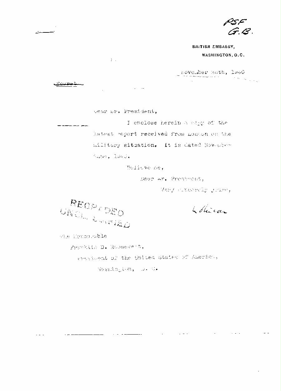 [a313u01.jpg] - Cover letter,Lothian--> FDR 11/25/40