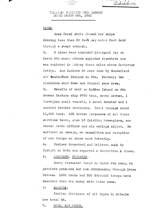 [a318g02.jpg] - Report on military situation3/6/41