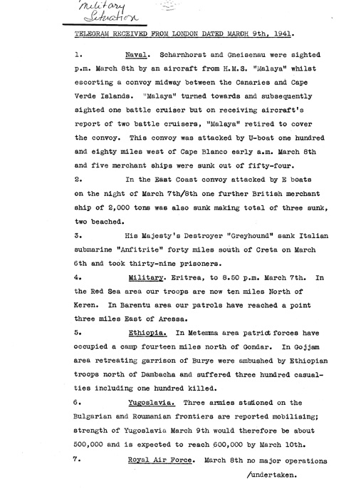 [a318j04.jpg] - Report on military situation3/9/41