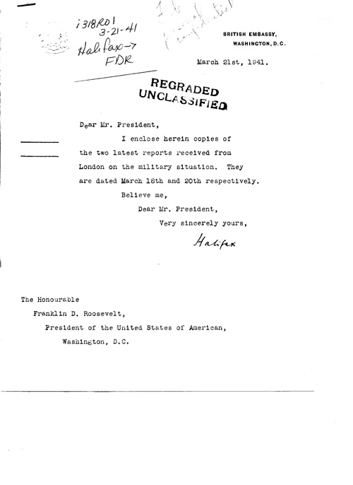 [a318r01.jpg] - Halifax-->F.D.R.3/21/41