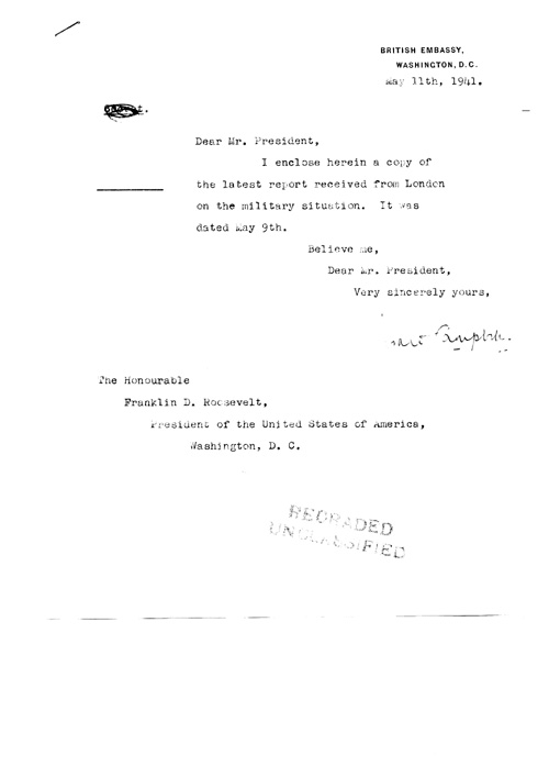 [a320i01.jpg] - Cover letter; illegable-->FDR 5/11/41